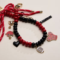 NCAA College Football Bag Charm Keychain