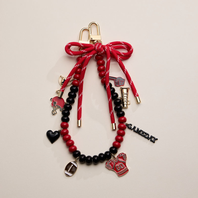 NCAA College Football Bag Charm Keychain