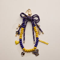 NCAA College Football Bag Charm Keychain