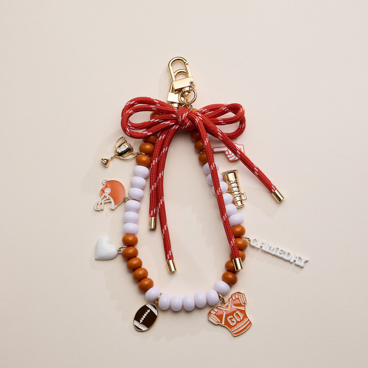 NCAA College Football Bag Charm Keychain