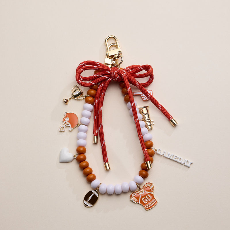 NCAA College Football Bag Charm Keychain