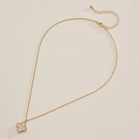 Pavé Crystal Pendant Necklaces with Dainty Beaded Detailing