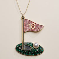 Golf Flag Ornament