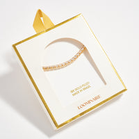 Gold Filled Round CZ Tennis Bracelet