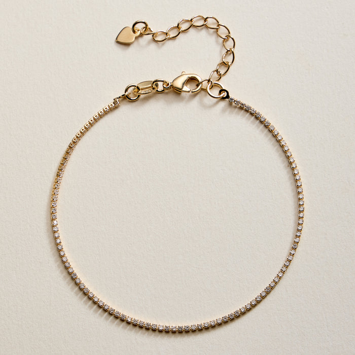 Gold Filled Tennis Bracelet