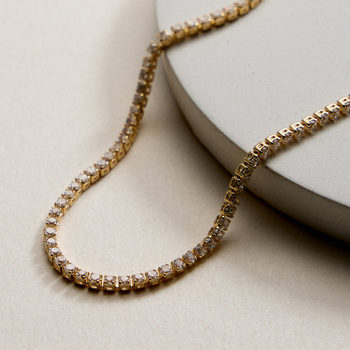 Gold Filled Tennis Bracelet