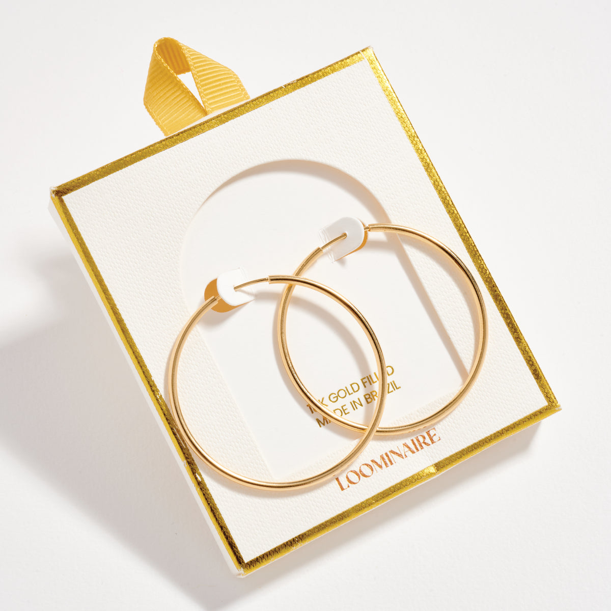 Gold Filled Classic Hoop Earrings