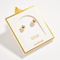 Gold Filled Ball Stud Earrings – 4mm to 10mm