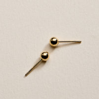 Gold Filled Ball Stud Earrings – 4mm to 10mm