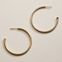 Gold Filled Oversized Hoop Earrings