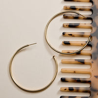 Gold Filled Oversized Hoop Earrings