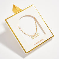 Gold Filled Paperclip Link Chain Necklace