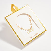 Gold Filled Paperclip Chain Necklace