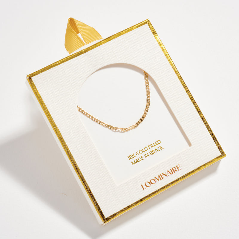 Gold Filled Figaro Chain Necklace
