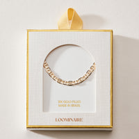 18K Gold Filled Curb Link Chain Necklace