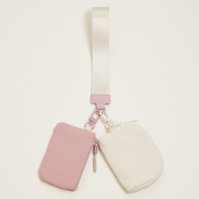 Dual-Color-Coin-Purse-Key-Chain-Wristlet---9-Colors-Available