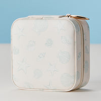 Faux Leather Novelty Print Travel Jewelry Box