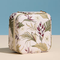 Botanical Floral Travel Jewelry Box