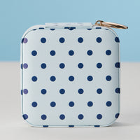 Faux Leather Novelty Print Travel Jewelry Box