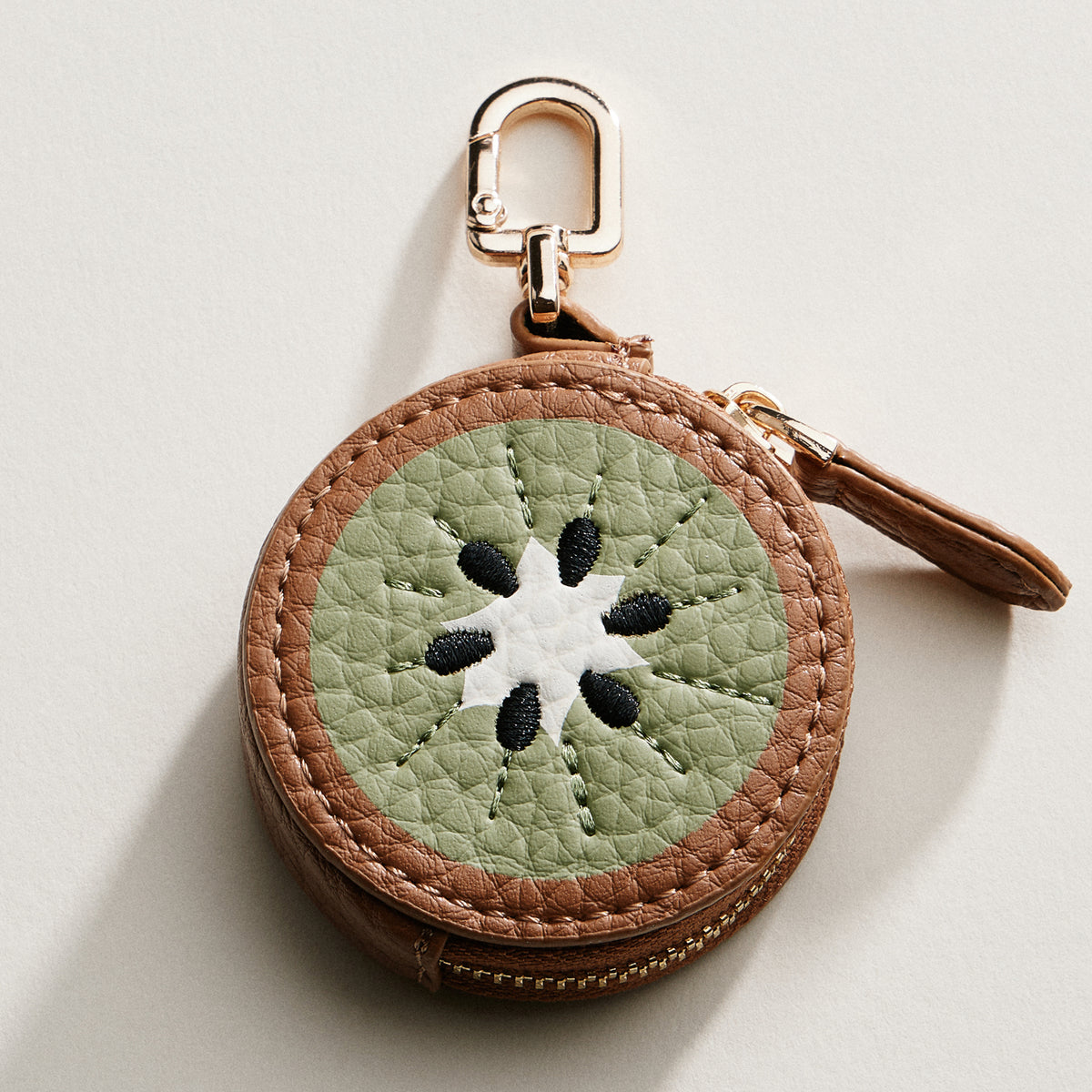 New Mixed Fruit Coin Purse Keychain | Vegan Leather Mini Bag charm