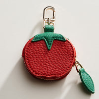 New Mixed Fruit Coin Purse Keychain | Vegan Leather Mini Bag charm