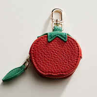 New Mixed Fruit Coin Purse Keychain | Vegan Leather Mini Bag charm
