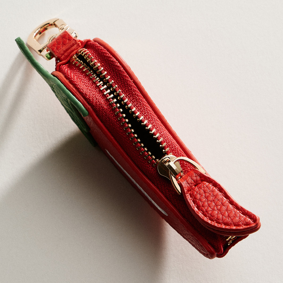 New Mixed Fruit Coin Purse Keychain | Vegan Leather Mini Bag charm