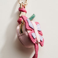 Insect Coin Purse Keychain | Vegan Leather Mini Animal Bagcharm