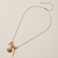 Gold Dipped Symbolic Multi Charm Necklace Collection