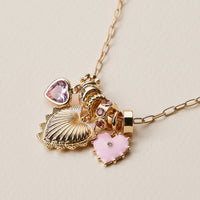 Gold Dipped Symbolic Multi Charm Necklace Collection
