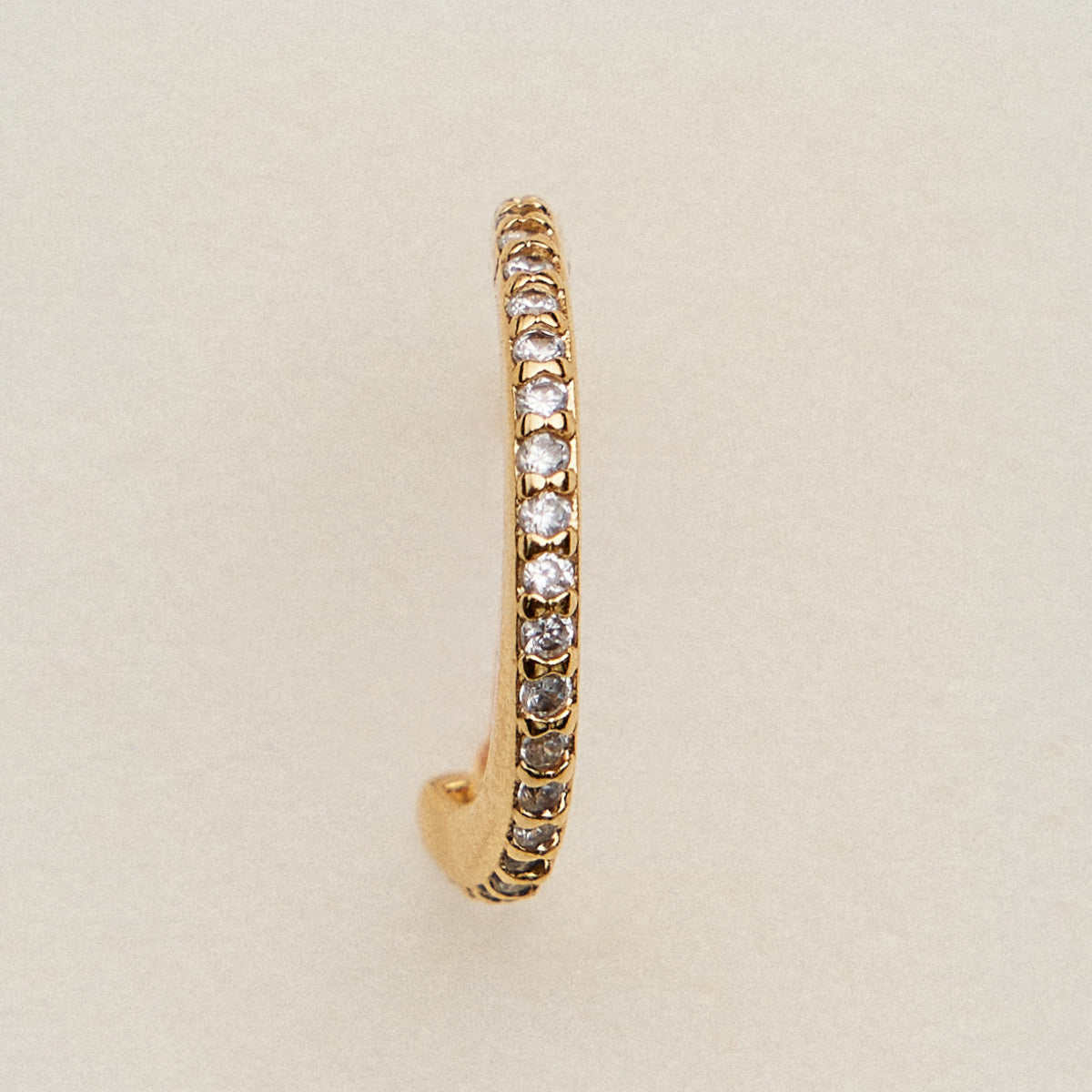 CZ Pave Hinged Nose Ring