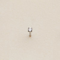Mini CZ Prong Nose Stud