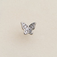 Pavé Butterfly CZ Nose Stud