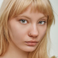 CZ Star Drop Butterfly Nose Stud