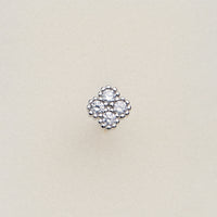 CZ Flower Cluster Nose Stud