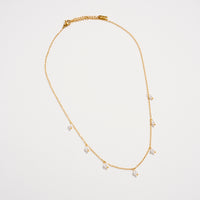 Stainless Steel Dainty Pearl Drop Necklace – Hypoallergenic & Tarnish Resistant