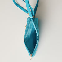 Seed Beaded Tropical Crossbody Phone Bag | Multifunctional Zipper Bag