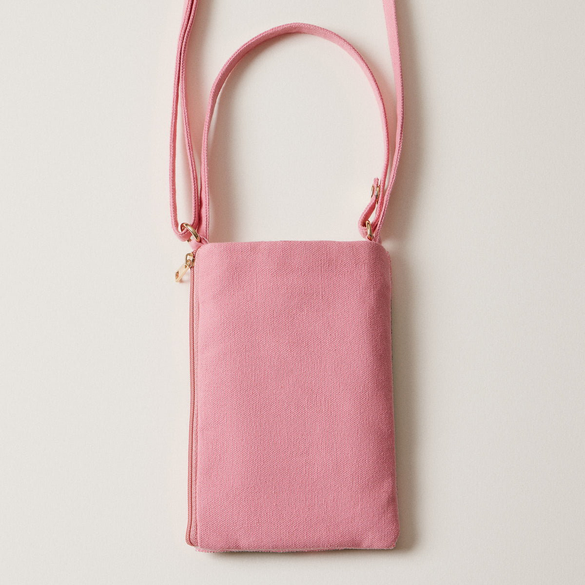 Seed Beaded Tropical Crossbody Phone Bag | Multifunctional Zipper Bag