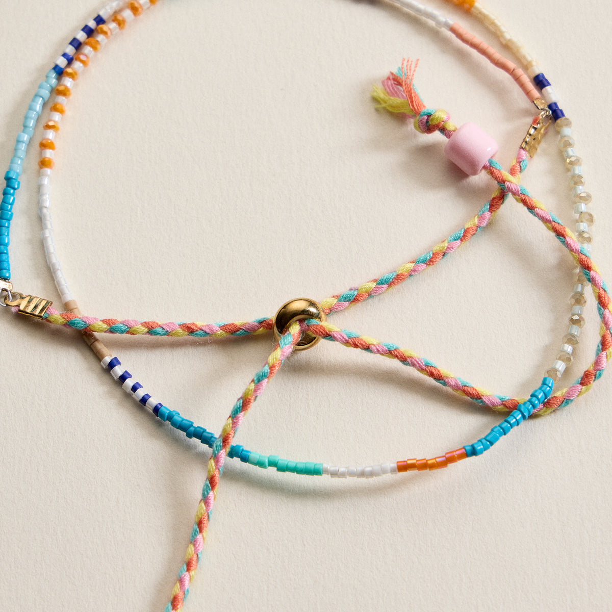 Boho Minimalist Seed Bead Necklace