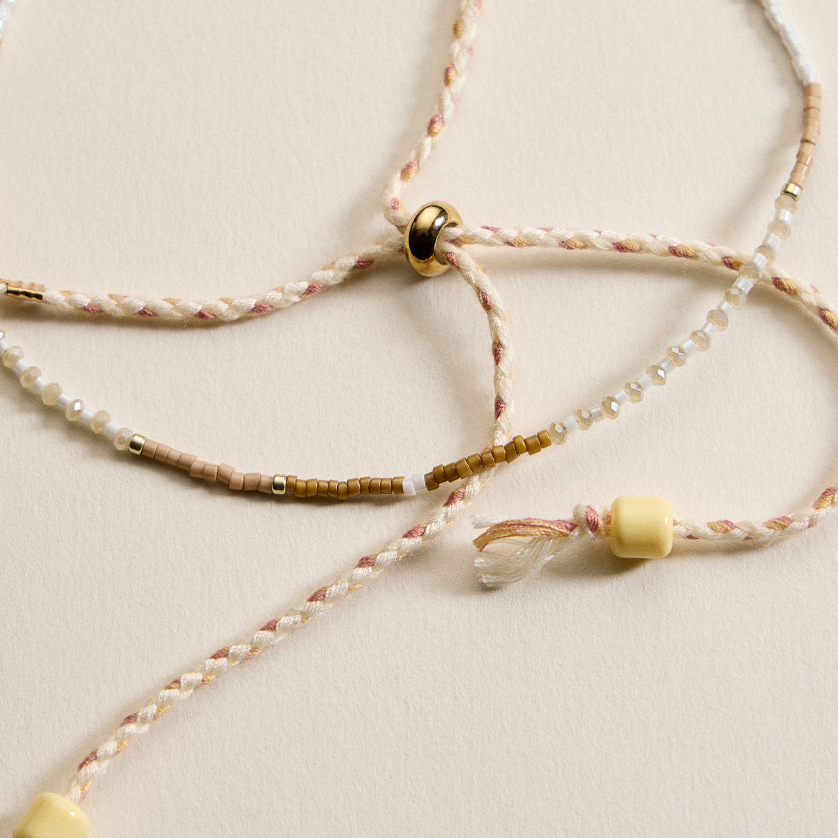 Boho Minimalist Seed Bead Necklace