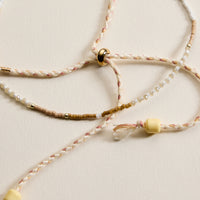 Boho Minimalist Seed Bead Necklace