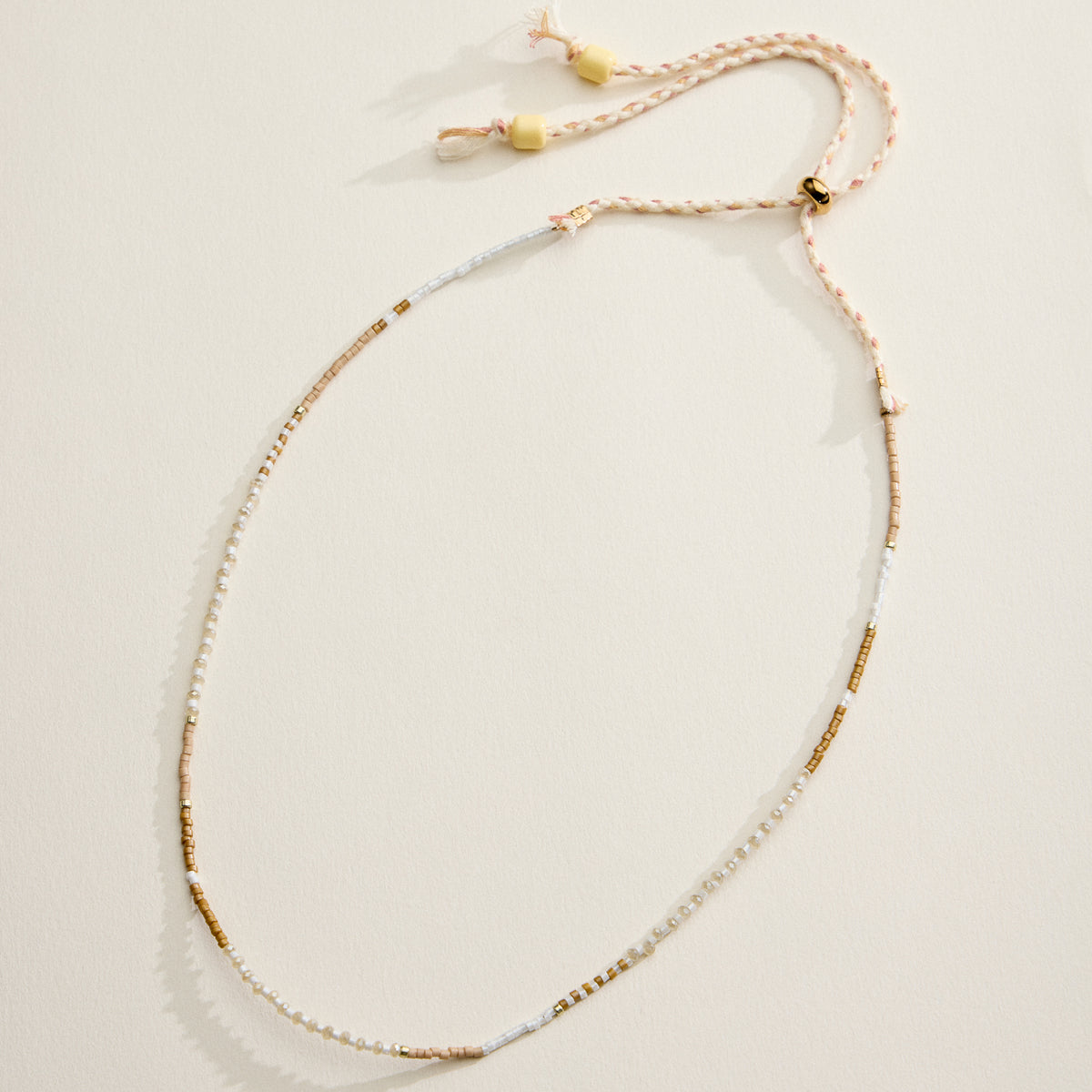 Boho Minimalist Seed Bead Necklace