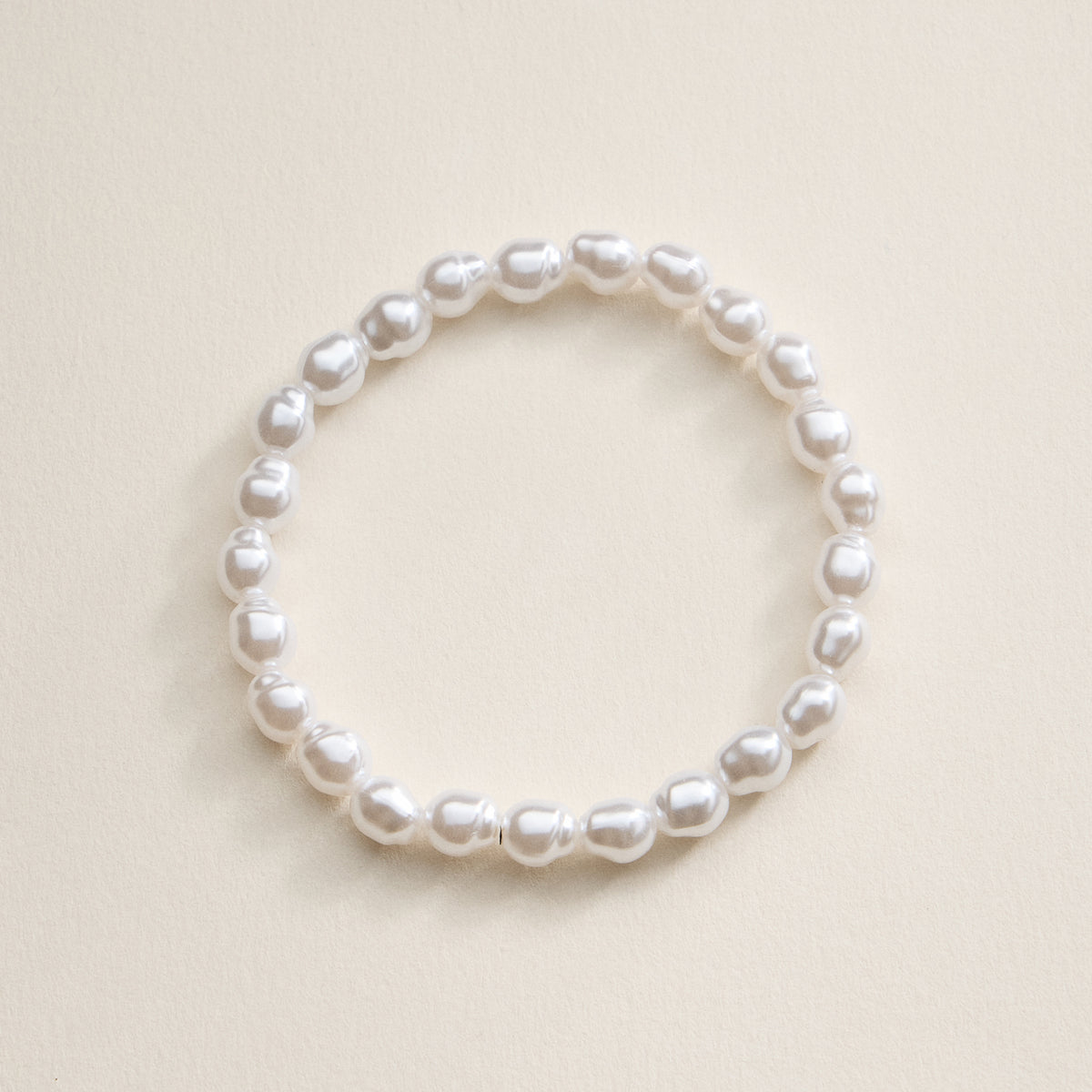 Gold Fish Charm & Pearl Beaded 3-Piece Layered Chain Bracelet