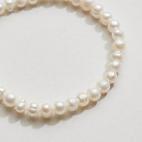 Freshwater Pearl Stretch Bracelet | Organic Pearl Jewelry