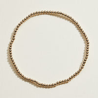 Beaded Stretch Bracelet Set with Pearl Accent | Stackable Jewelry