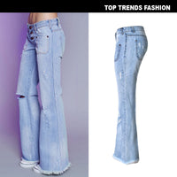 Loose Fit High-Waist Denim Jeans
