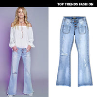 Loose Fit High-Waist Denim Jeans