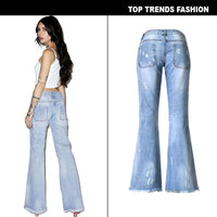 Loose Fit High-Waist Denim Jeans