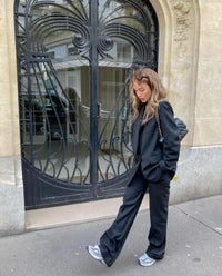 Classic Boyfriend Style Black Blazer