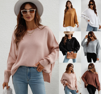 Casual Loose Split Pullover